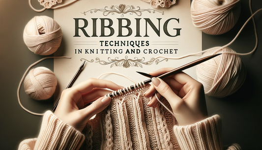 A Guide to Ribbing Techniques in Knitting and Crochet