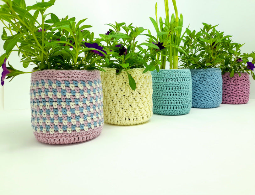 Crochet Pot Covers | Springtime Gifts | Free Pattern