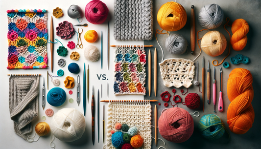 Knitting vs. Crochet: A Beginner's Guide to Choosing Your Craft
