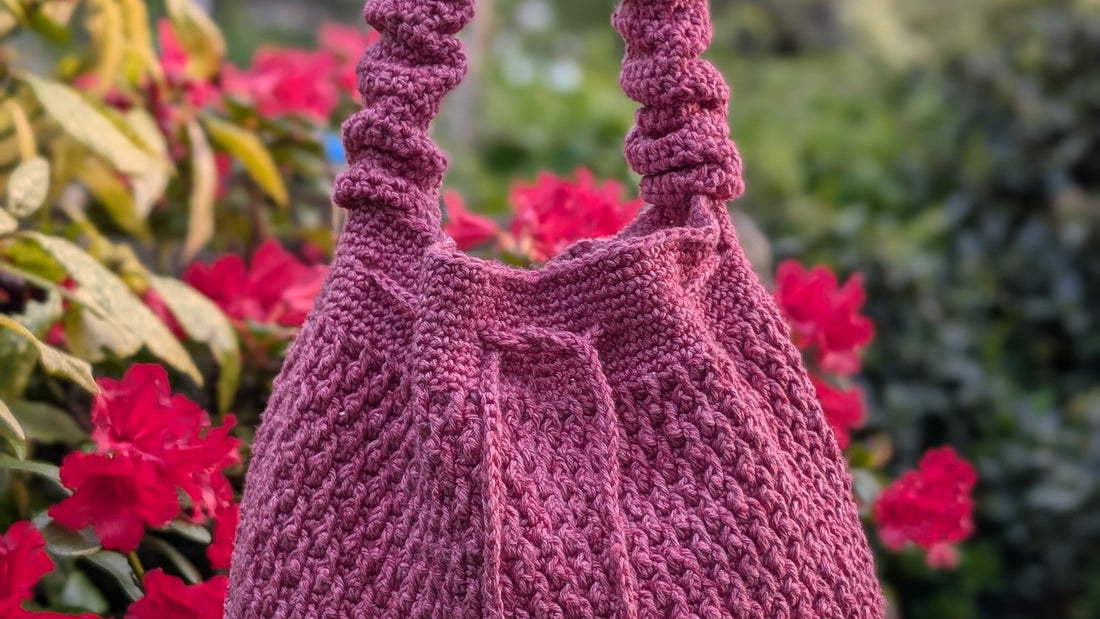 Free Scrunchie Bag Pattern: A Collaboration with purlJam