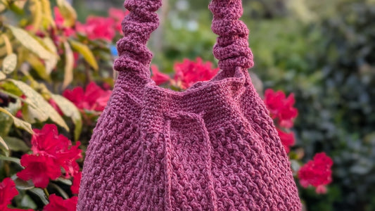 Free Scrunchie Bag Pattern: A Collaboration with purlJam