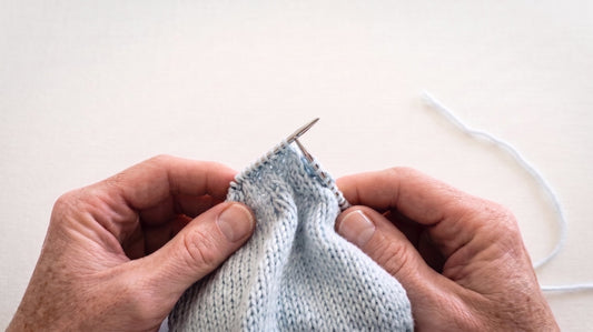 Preventing Hand Fatigue When Knitting and Crocheting Small Items