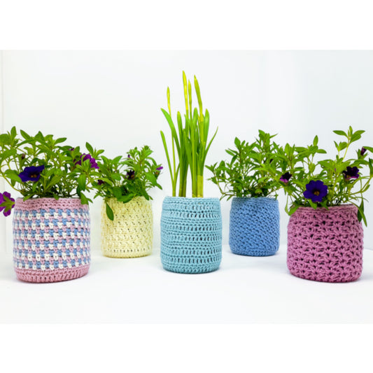 Crochet Pot Covers | Springtime Gifts | Free Pattern