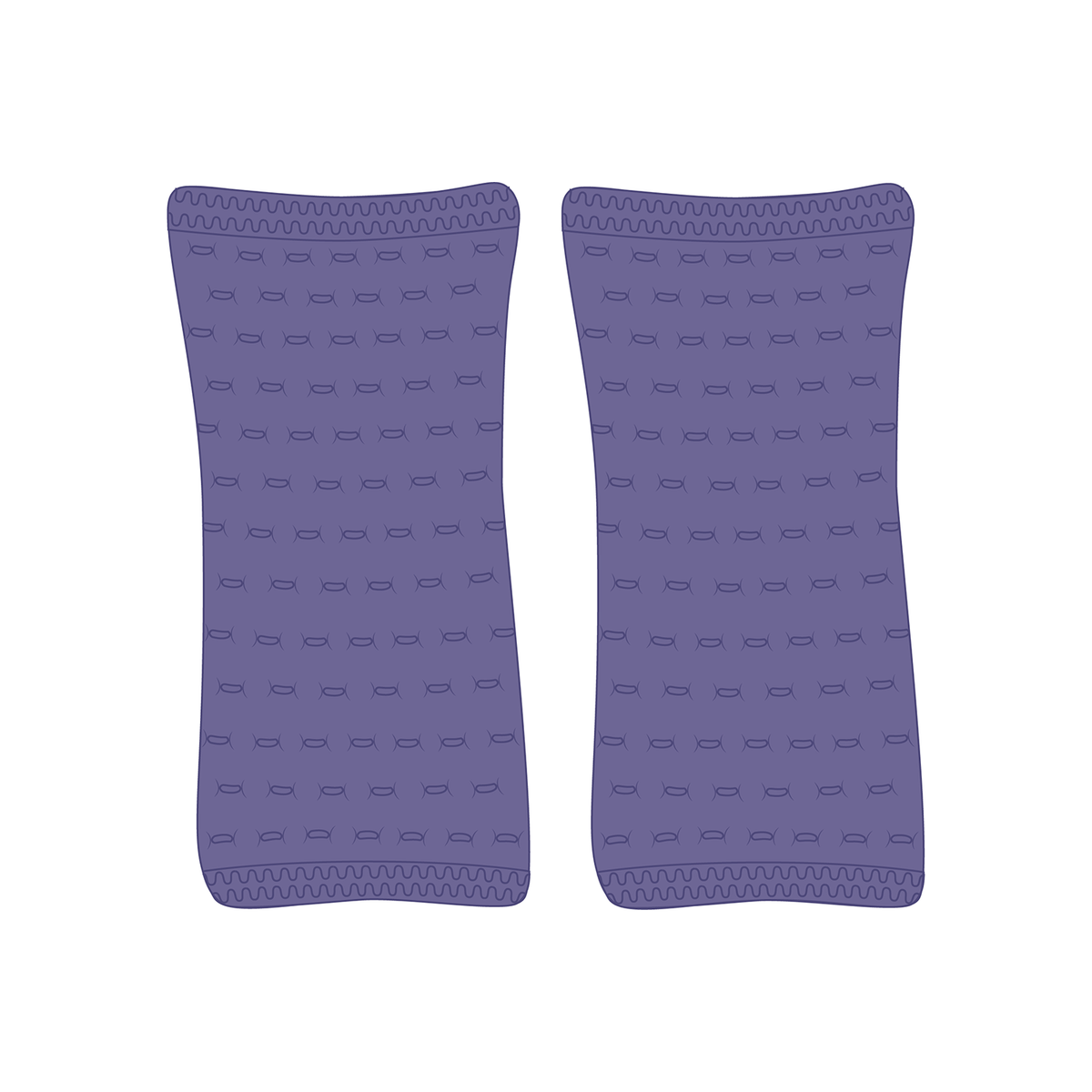 Jaipur knitted wrist warmers
